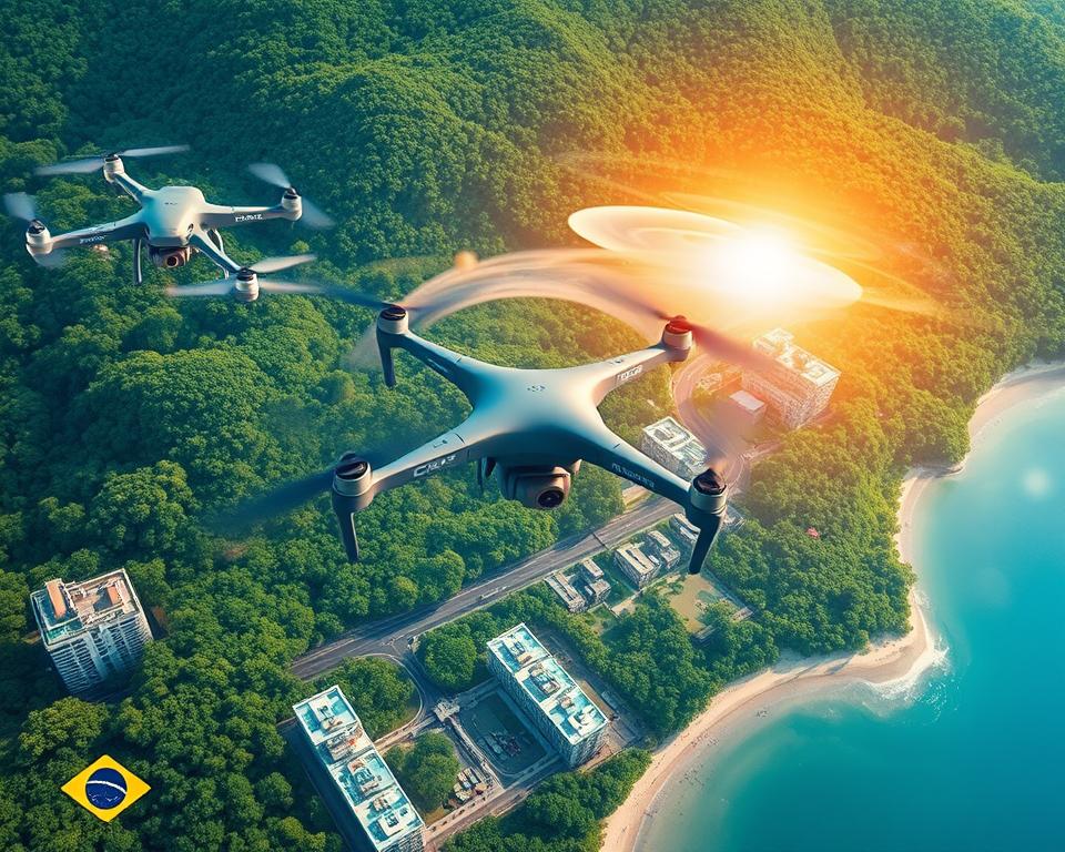 Drones e Tecnologia Aérea