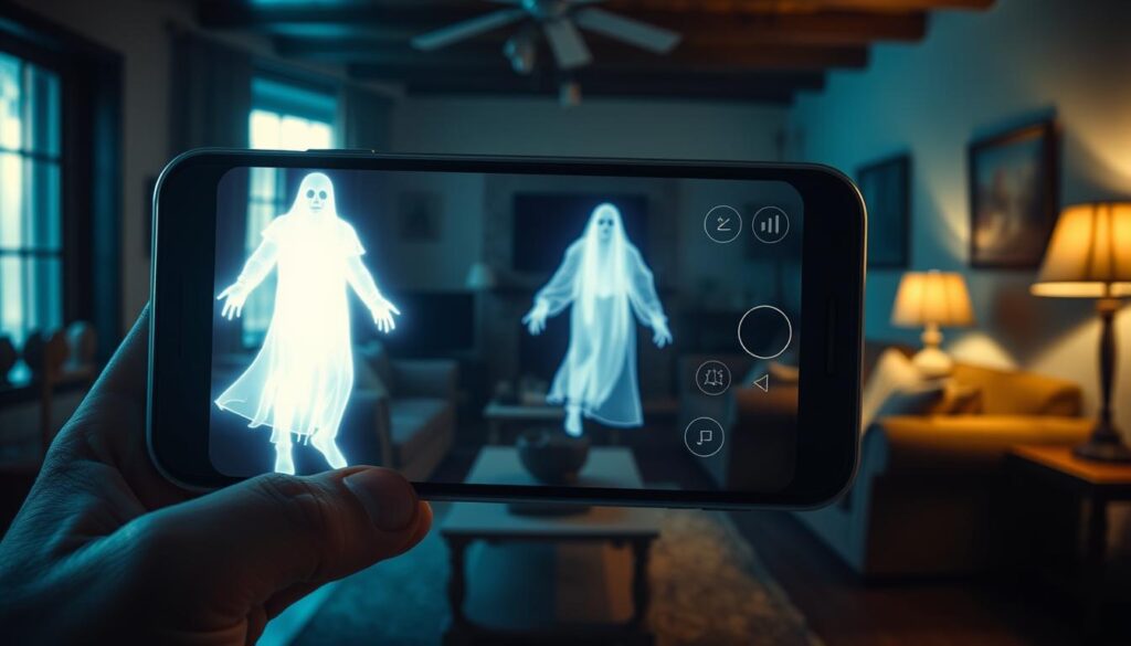 Aplicativo Caça Fantasma
