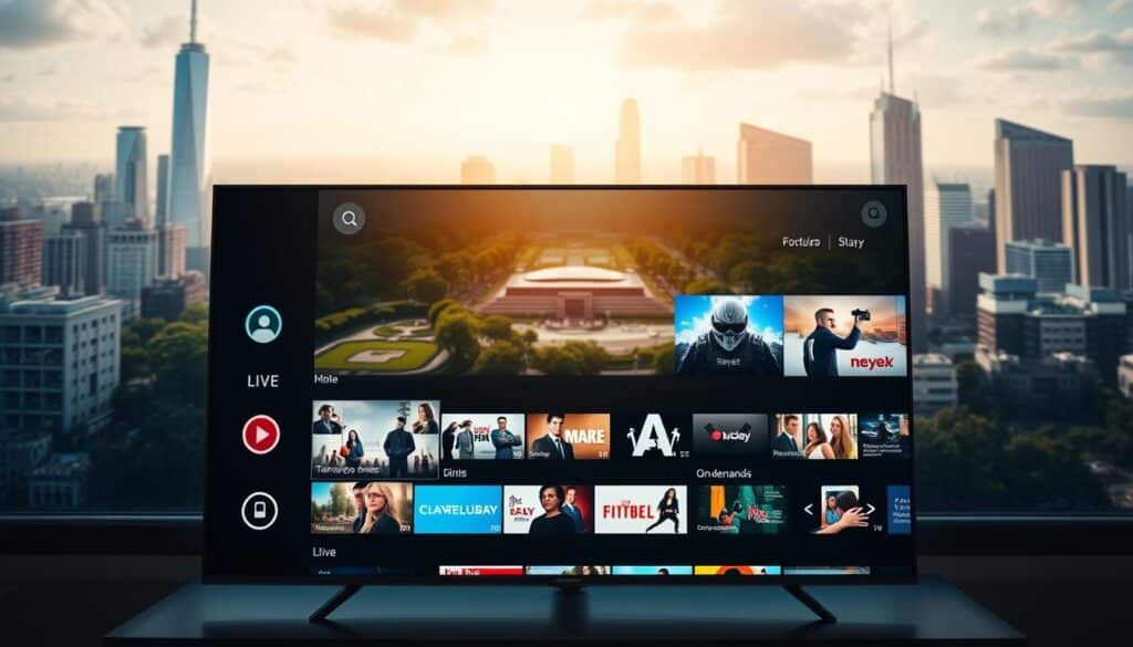 Aplicativo de TV: Assista centenas de canais em qualquer lugar