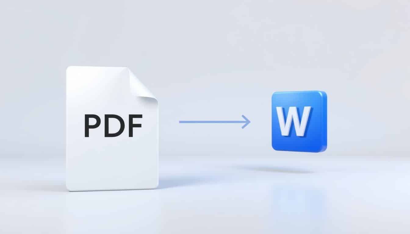 Aplicativo para converter documentos PDF em Word