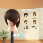 Aplicativo: Simule o estilo do seu cabelo antes de cortar