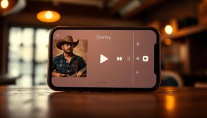App para ouvir músicas country