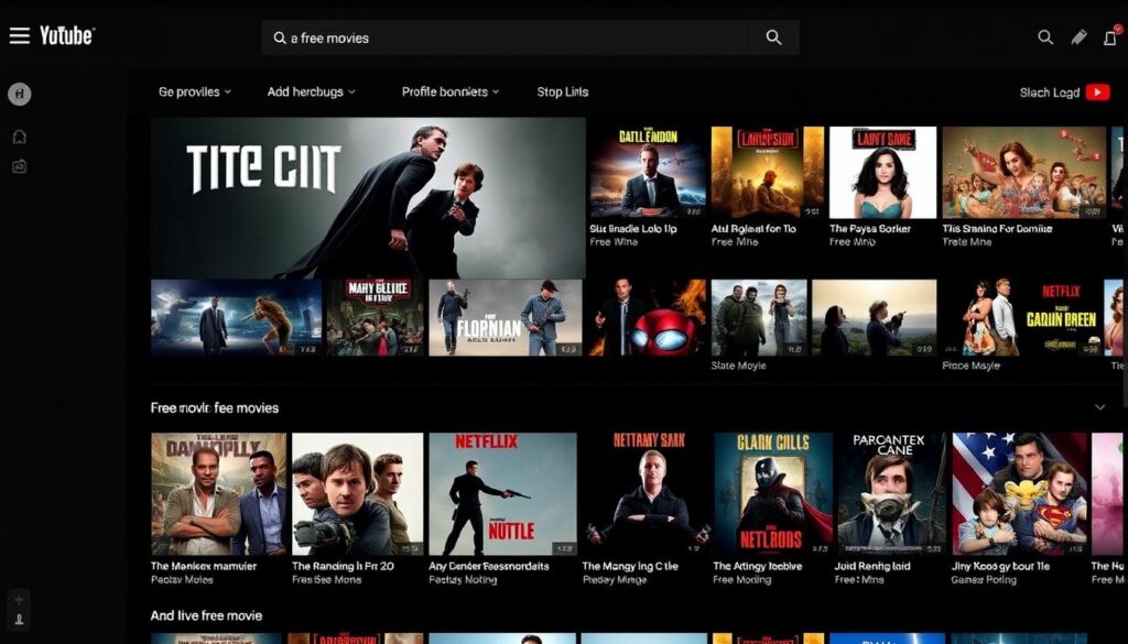 YouTube filmes gratuitos