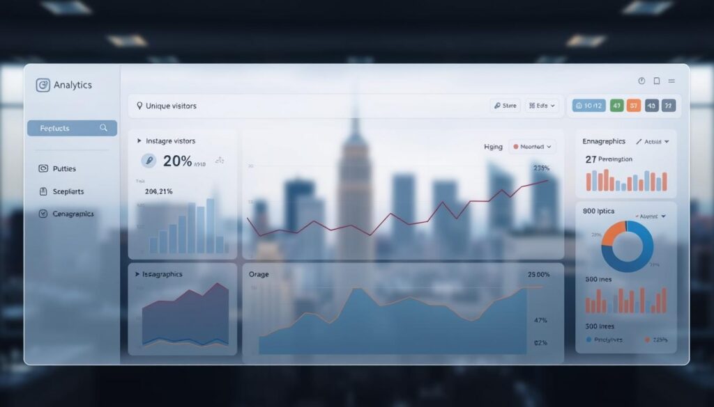 análise de visitantes no Instagram
