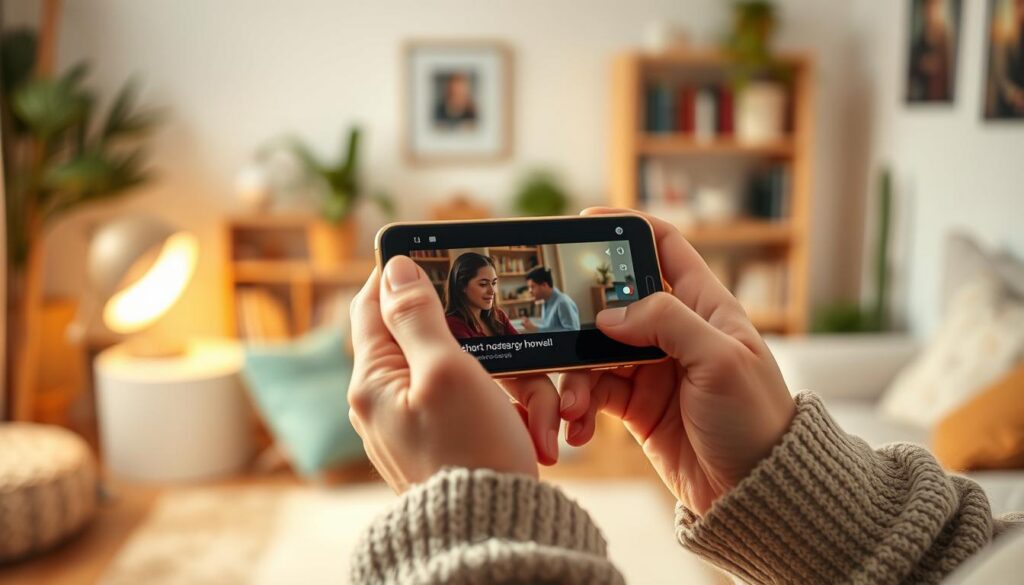 Quer assistir novelas curtas direto no celular