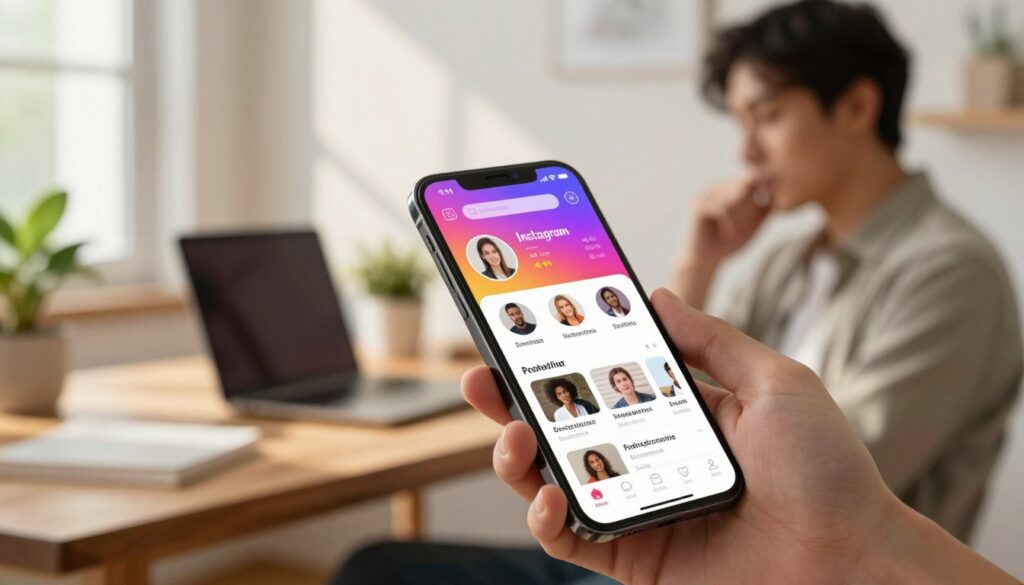 quem visitou seu instagram