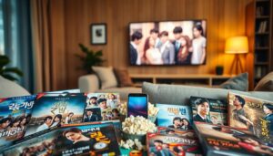 variedade de doramas disponíveis