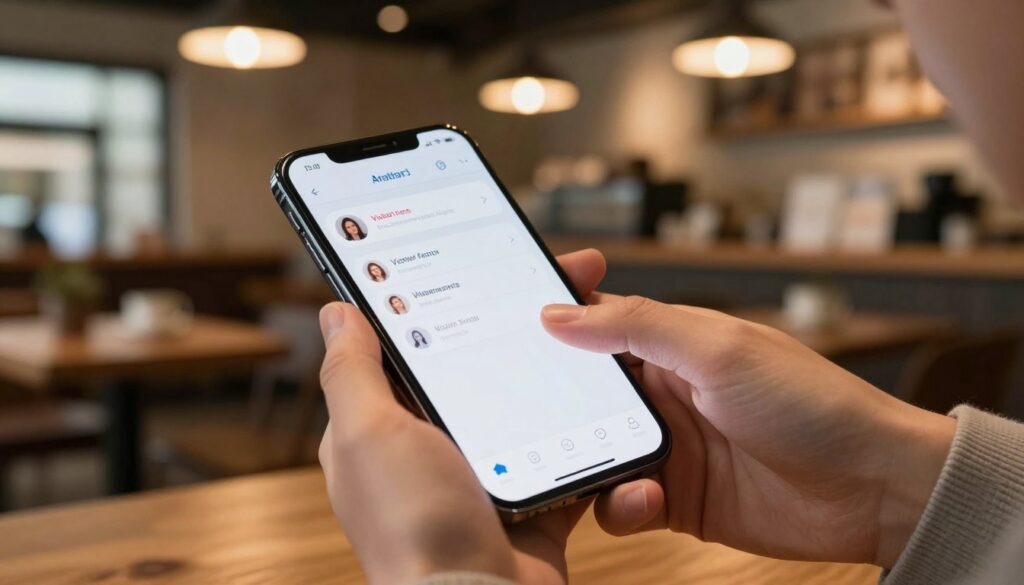 visitantes do perfil