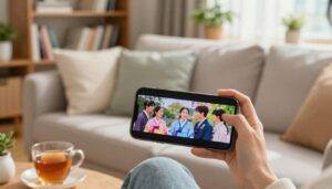 Assista novelas coreanas no celular