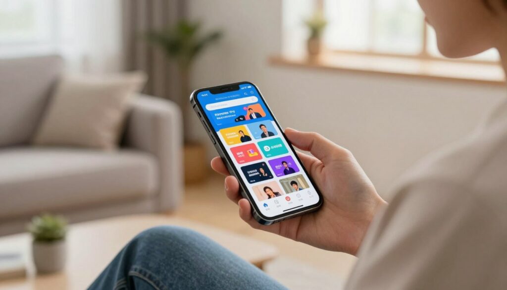 TV online no celular