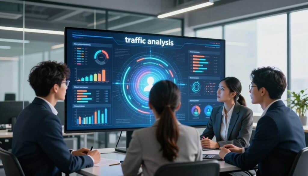 análise de tráfego