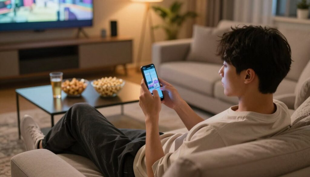 assistir filmes no celular