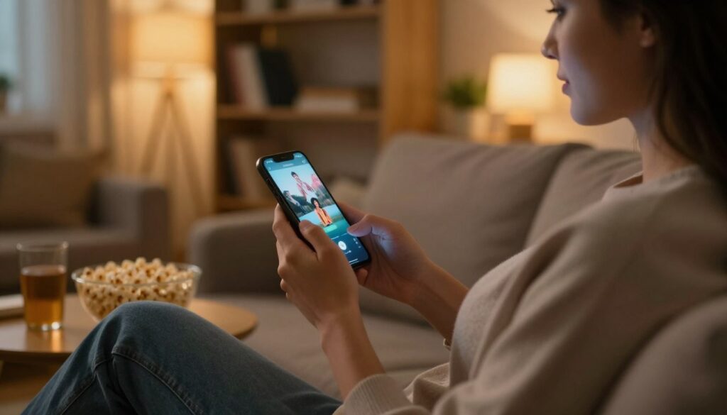 assistir filmes no celular