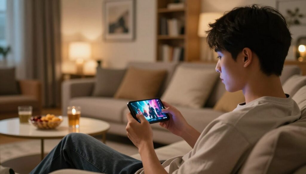 streaming de filmes no celular