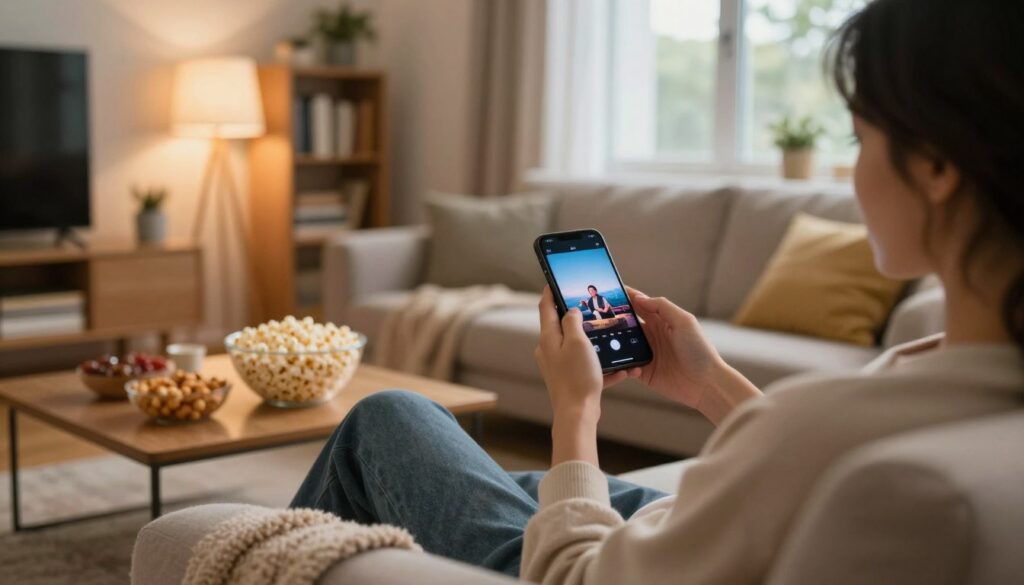 Assista filmes no celular sem pagar nada