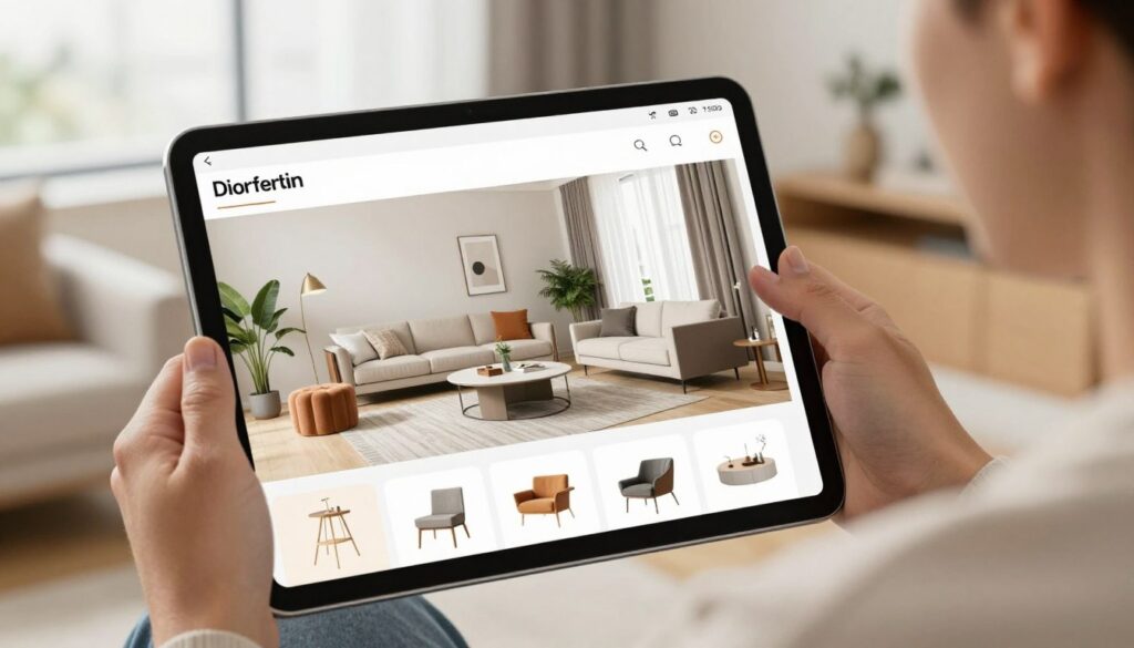 aplicativo de decoração de ambientes