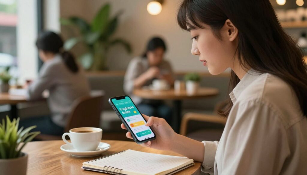 aprender inglês pelo celular