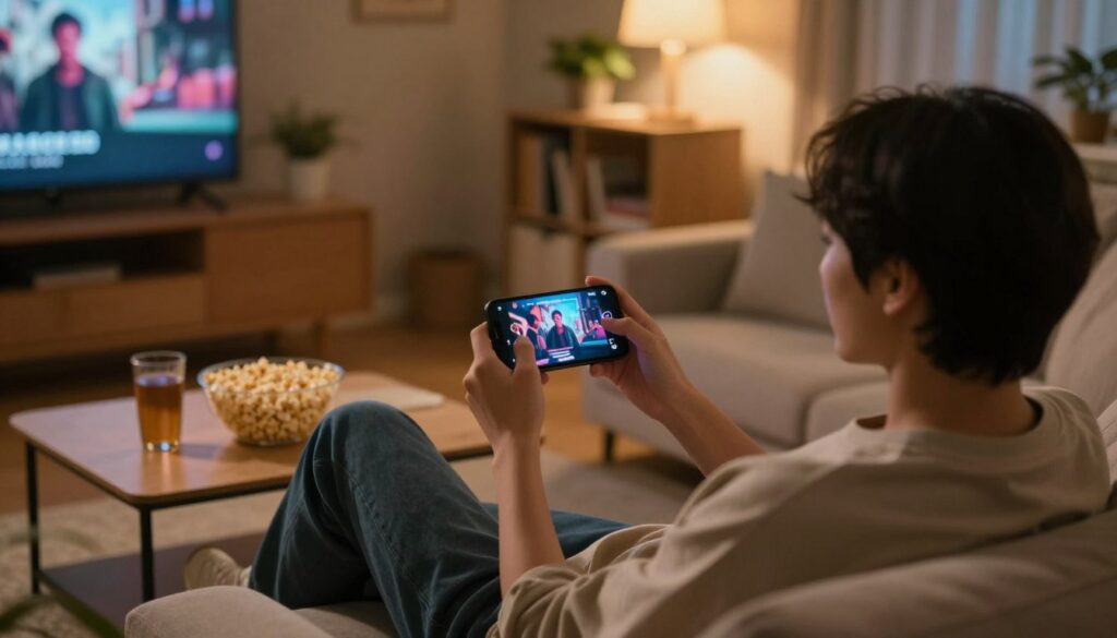 assistir filmes no celular