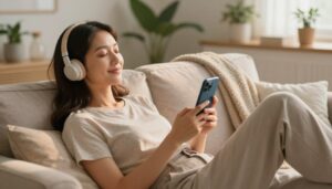 App para ouvir musicas terapeuticas