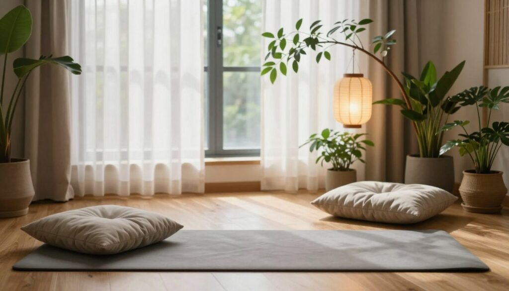 ambiente para meditar