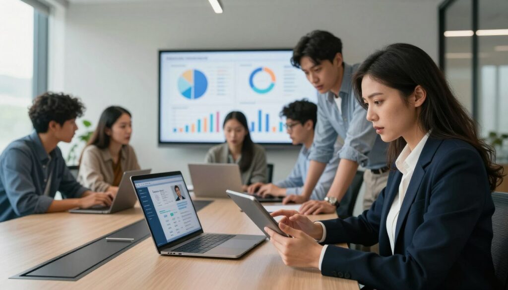 análise de visitantes do perfil