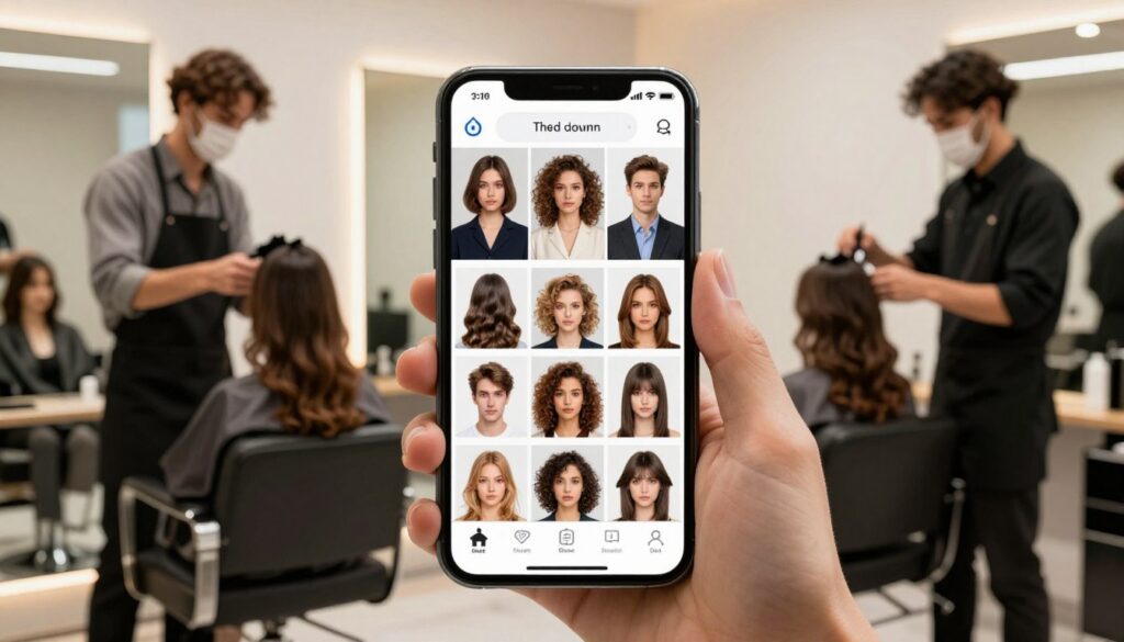 aplicativo de corte de cabelo