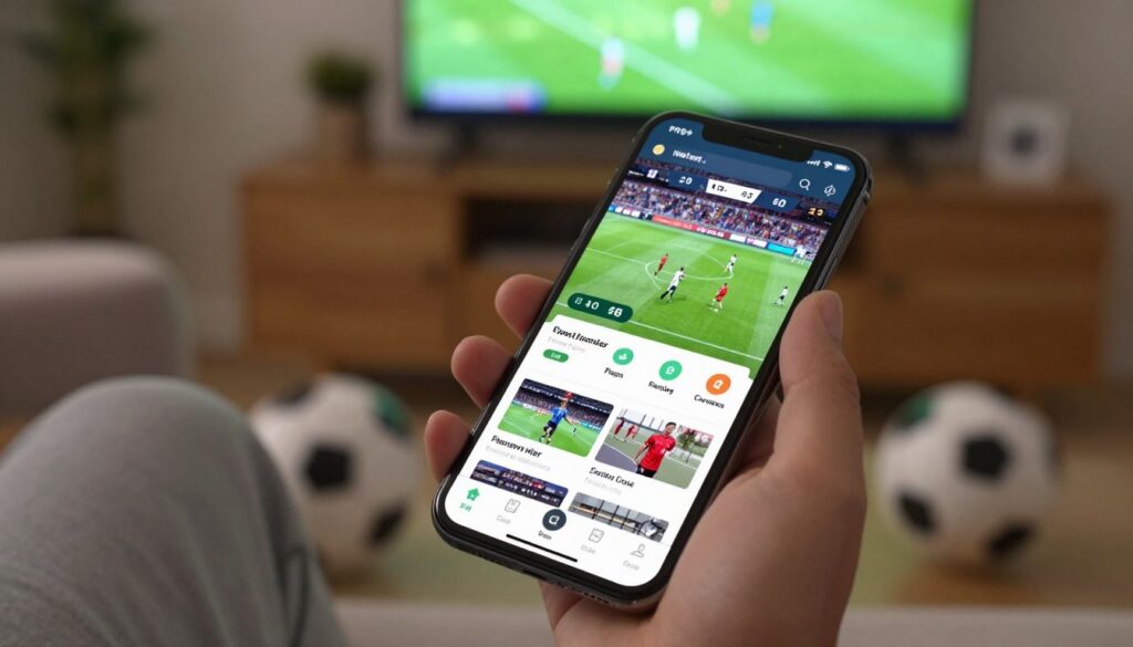 aplicativo de streaming de esportes