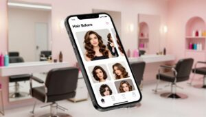 app para corte de cabelo