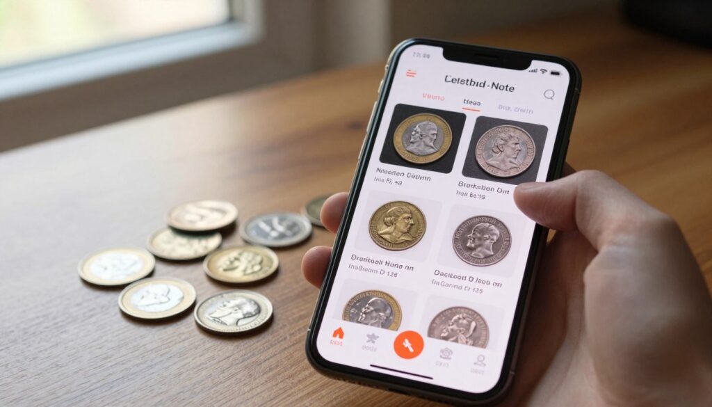 app para identificar moedas raras