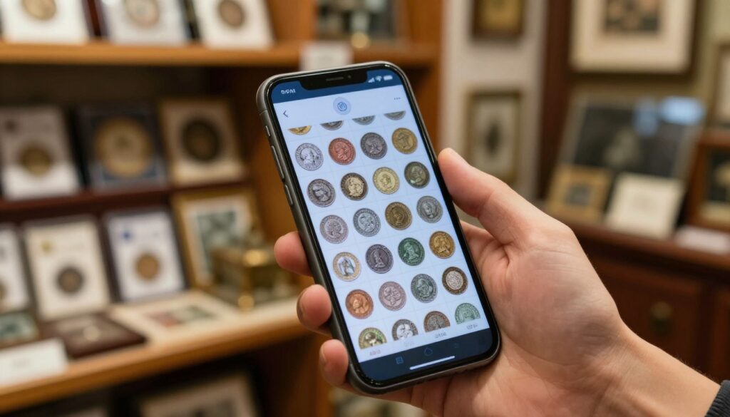 app para identificar moedas raras