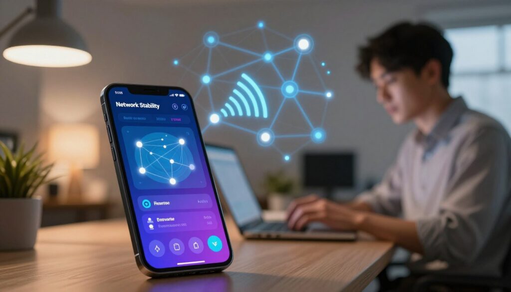 aumentar estabilidade de rede