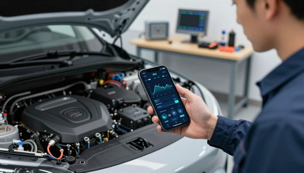 diagnóstico mecânico remoto