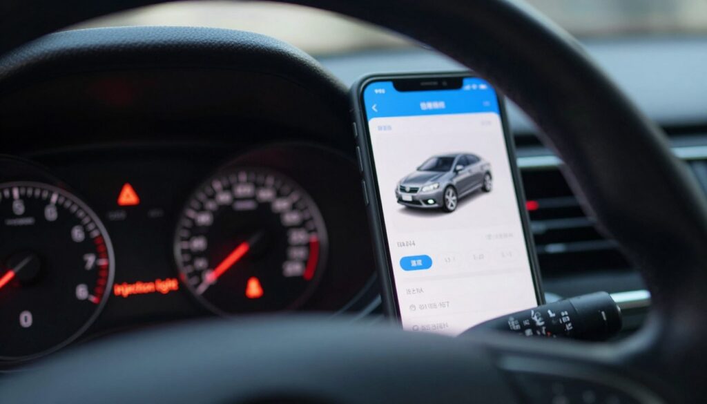 diagnóstico rápido luz injeção