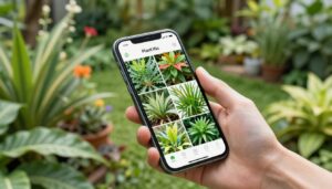 este app identifica plantas