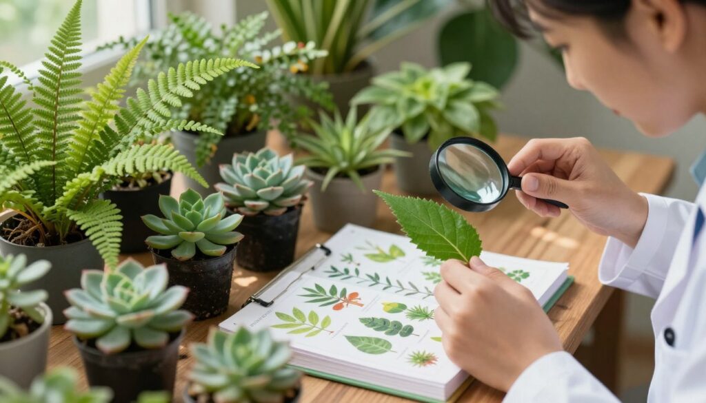 identificação de plantas