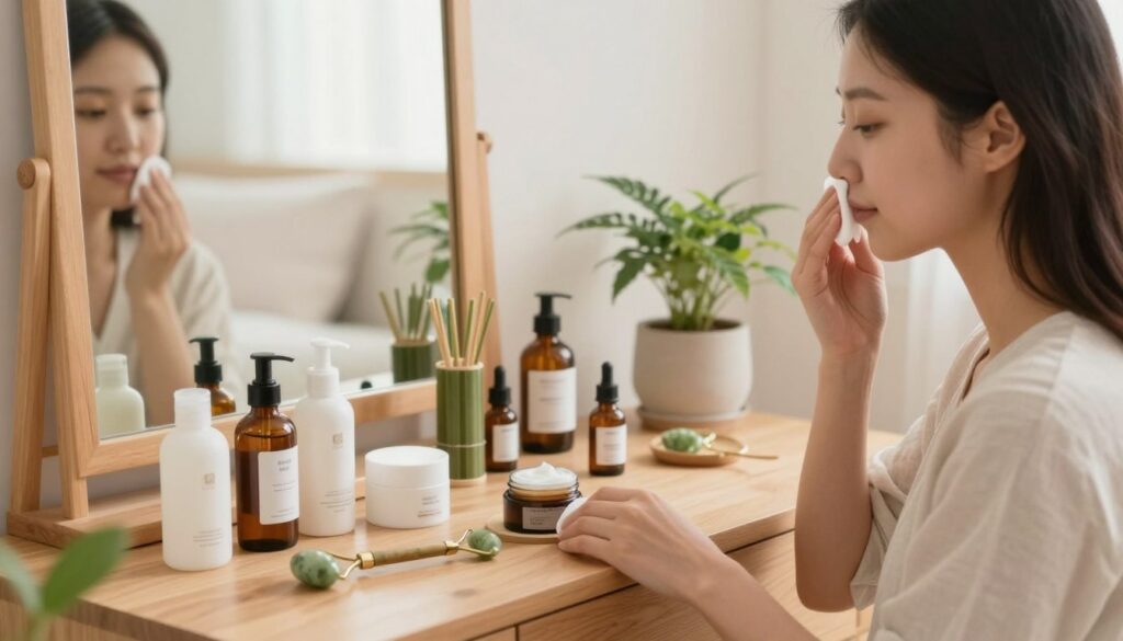 rotina coreana de cuidados com a pele