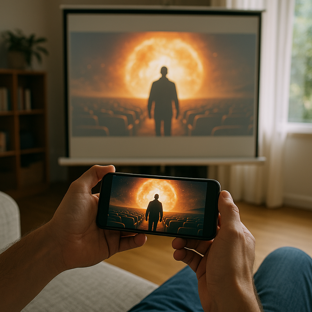 Transforme seu celular em um cinema