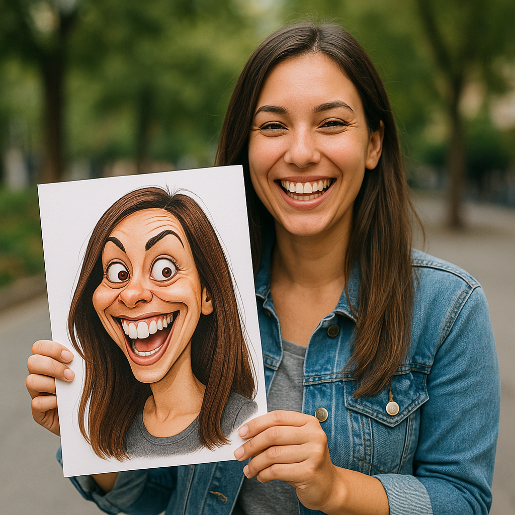 Transforme Suas Fotos em Caricaturas Engraçadas