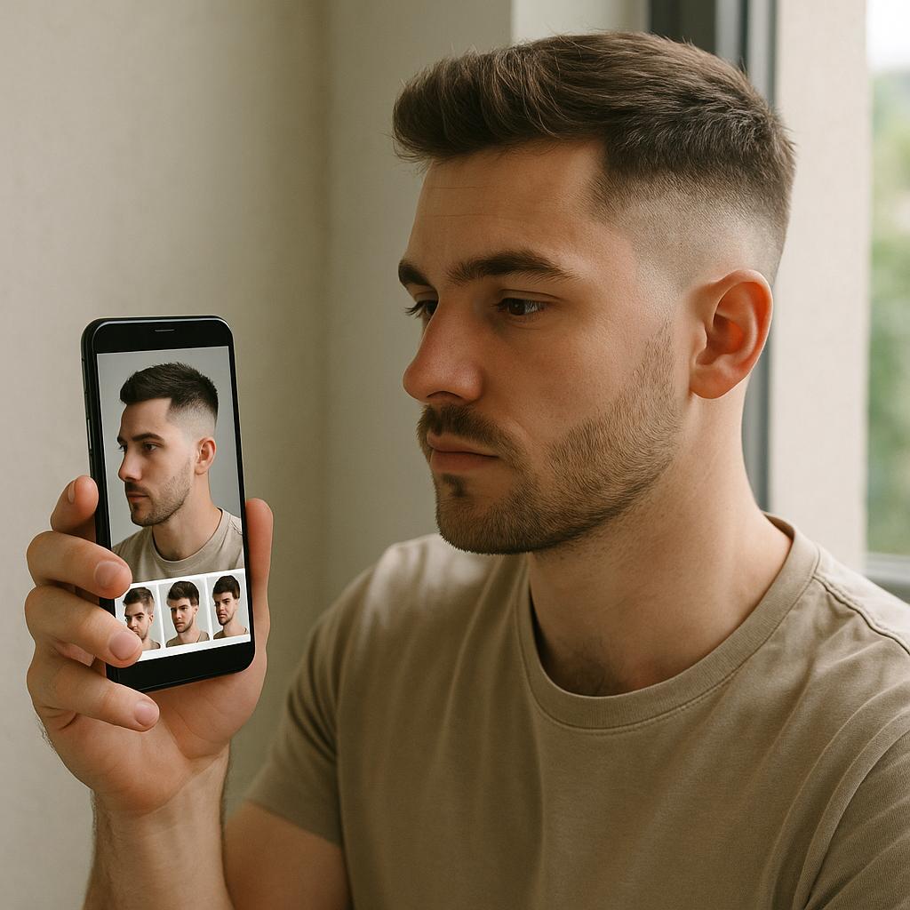 App para Simular Cortes de Cabelo