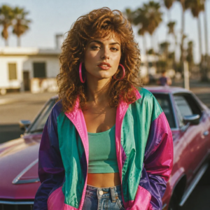 Descubra como você ficaria com o visual dos anos 80 agora