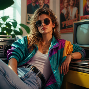 Fotos com Estilo Anos 80: Transforme Suas