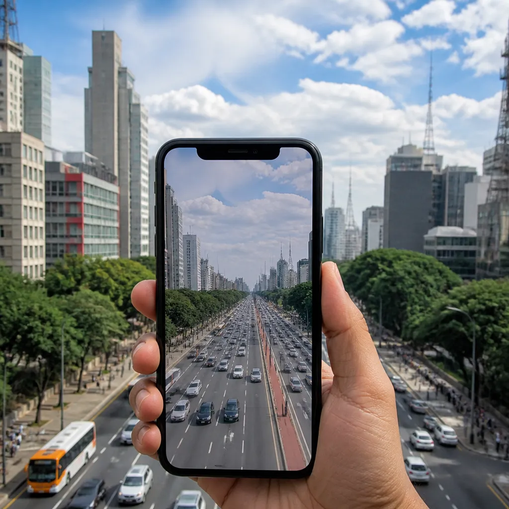 Como Acessar Câmeras Urbanas ao Vivo no iPhone em Segundos