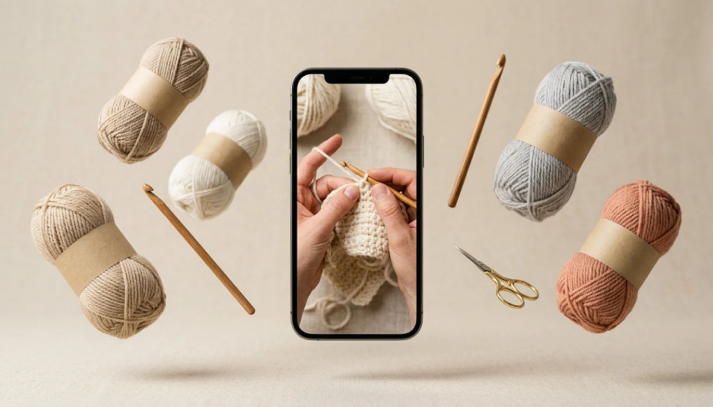 App Crochê para Iniciantes: Aprenda do Zero