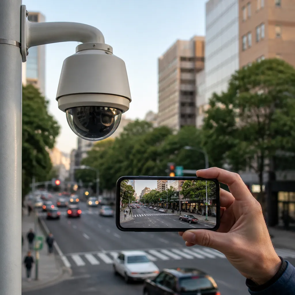 Câmeras Públicas ao Vivo no Celular