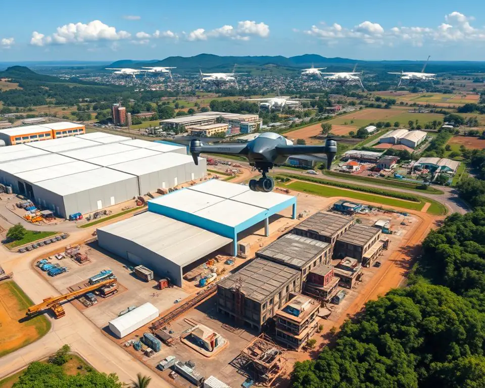 Imageamento Aéreo e Inspeção Industrial